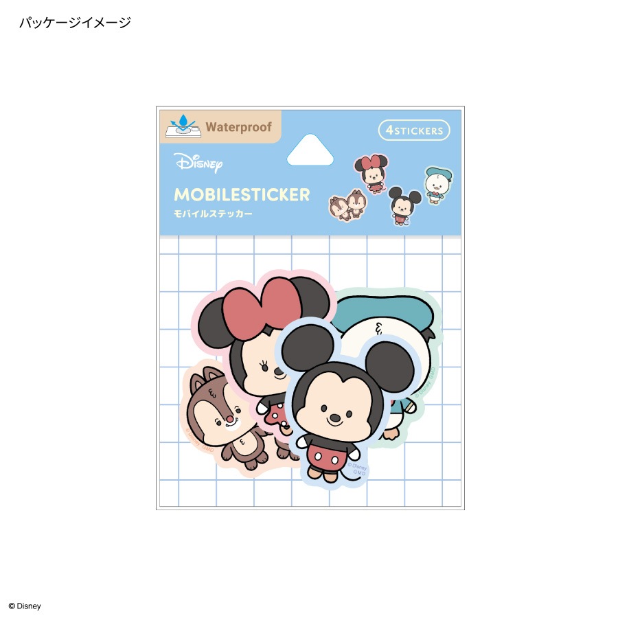ディズニーキャラクター、ピクサーキャラクター ／ モバイルステッカー