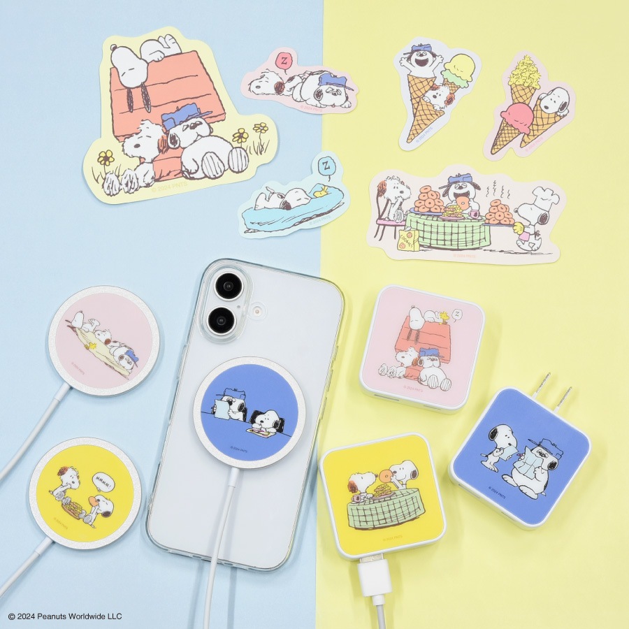 ピーナッツ スヌーピー USB / USB Type-C ACアダプタ