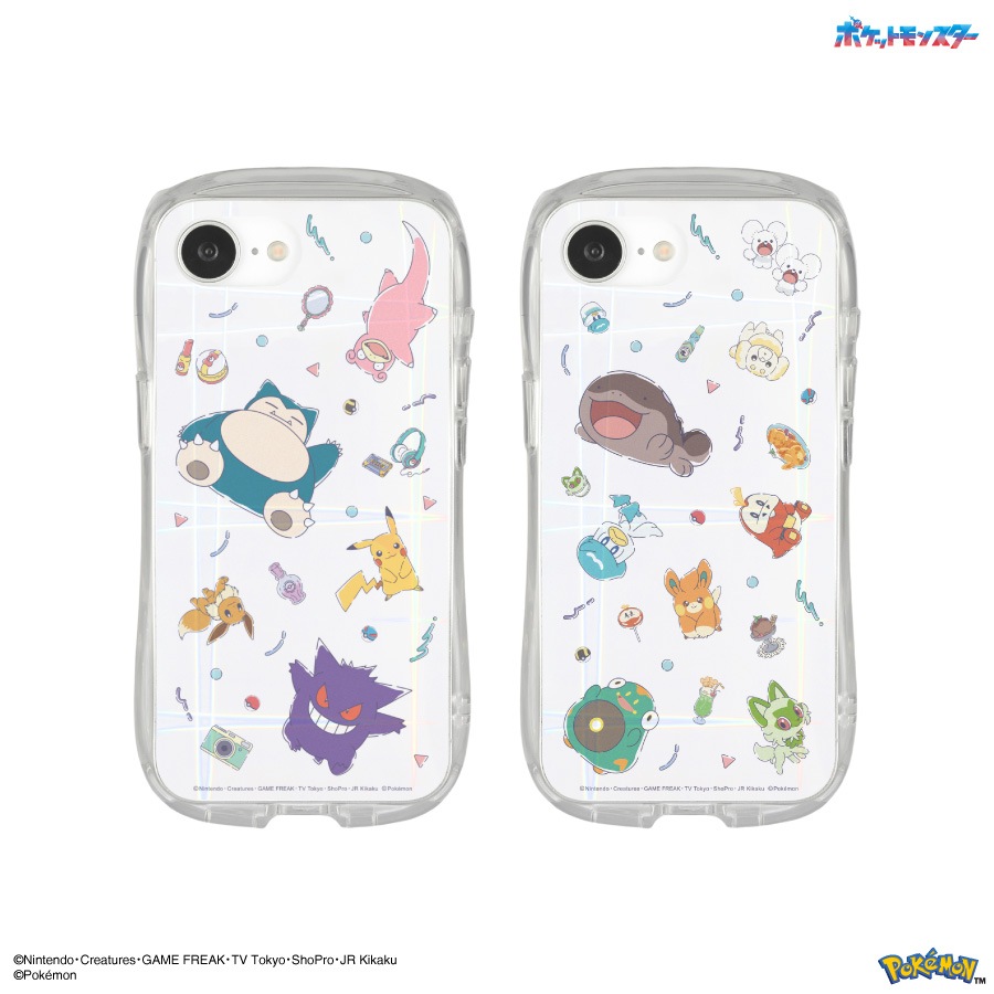 ポケットモンスター iPhone16e 対応 クリスタルクリアケース