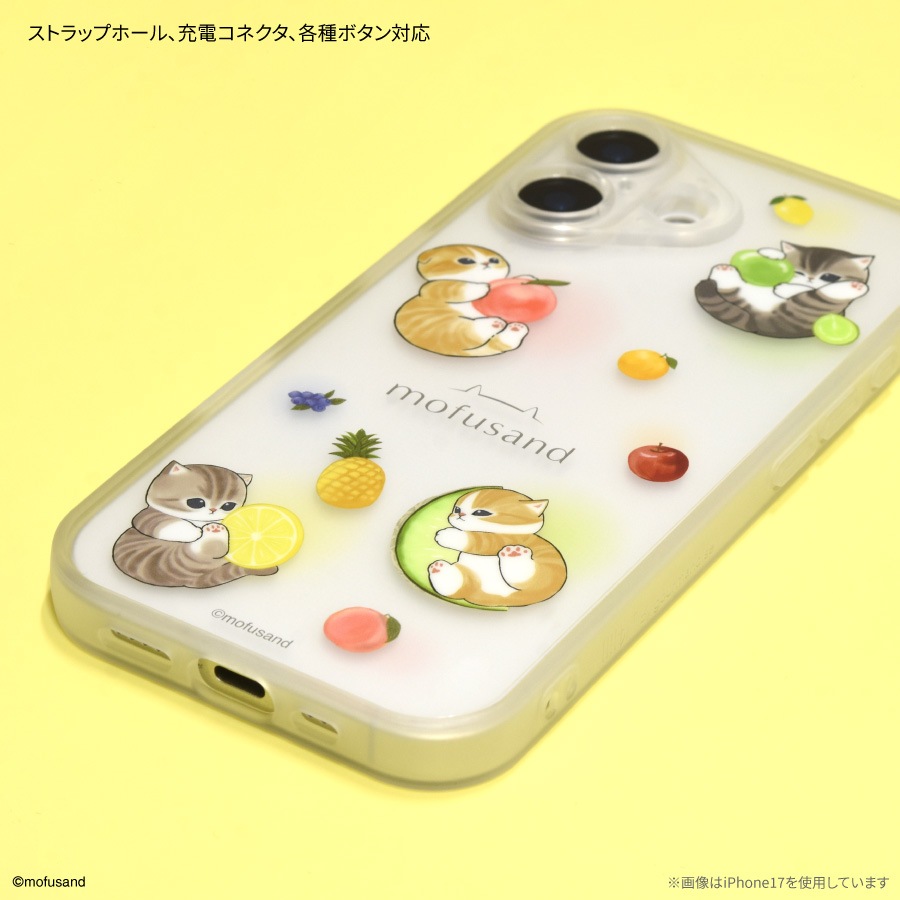 mofusand IIIIfit プランプフレーム iPhone17 Pro 対応 ケース