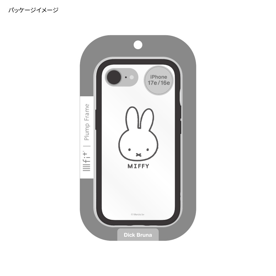 ミッフィー IIIIfit プランプフレーム iPhone17e / 16e 対応 ケース