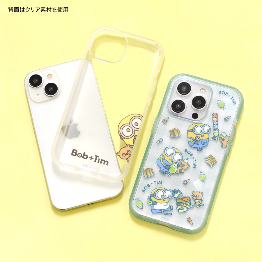 『怪盗グルー／ミニオンズ』シリーズ IIIIfit Clear iPhone15 Pro 対応 ケース