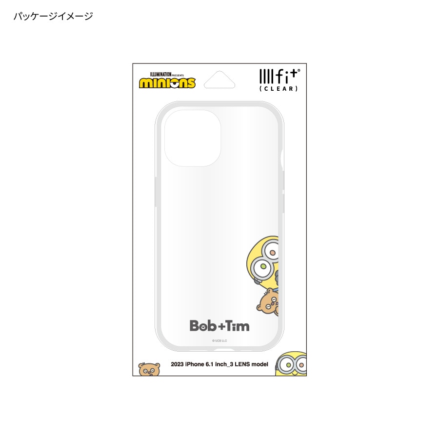 『怪盗グルー／ミニオンズ』シリーズ IIIIfit Clear iPhone15 Pro 対応 ケース