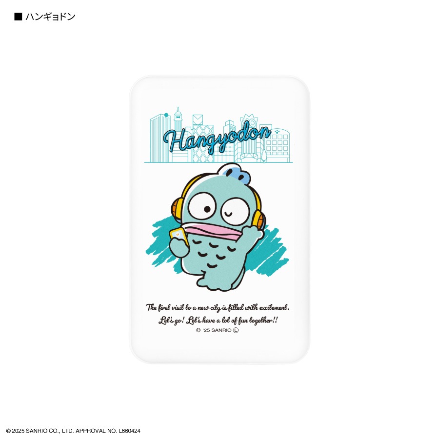 サンリオキャラクターズ MagSafe 対応 ワイヤレスリチウム充電器