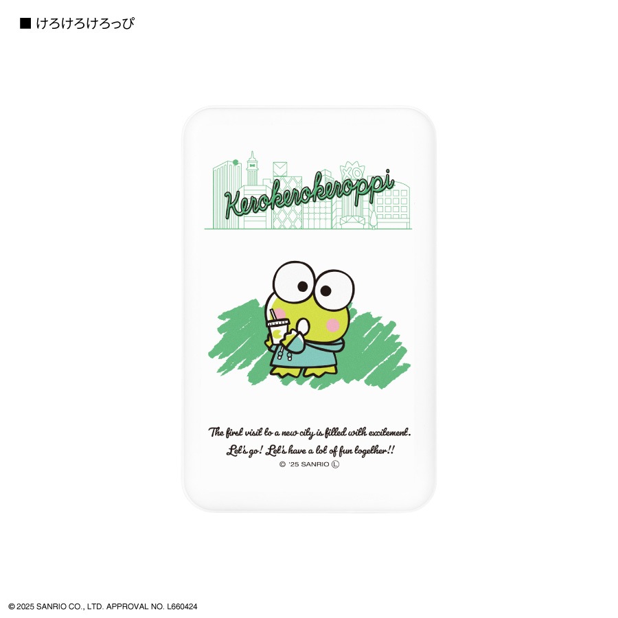 サンリオキャラクターズ MagSafe 対応 ワイヤレスリチウム充電器