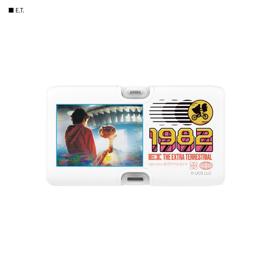E.T. Lightning / Type-C コネクタ付き リチウムイオン充電器 4000mAh