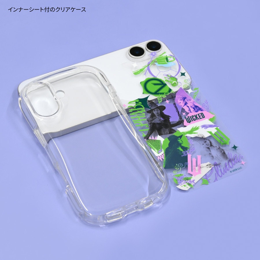 WICKED iPhone17 対応 クリスタルクリアケース