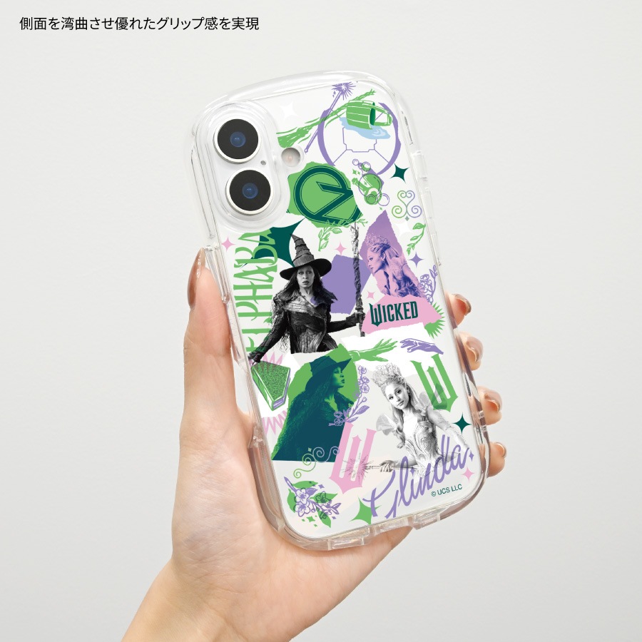 WICKED iPhone17 対応 クリスタルクリアケース
