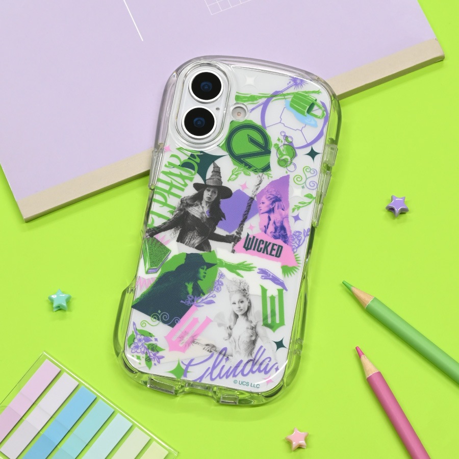 WICKED iPhone17 対応 クリスタルクリアケース