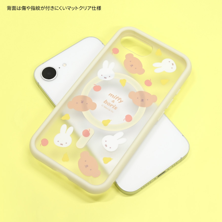 ミッフィー IIIIfit プランプフレーム iPhone17e / 16e MagSafe 対応 ケース