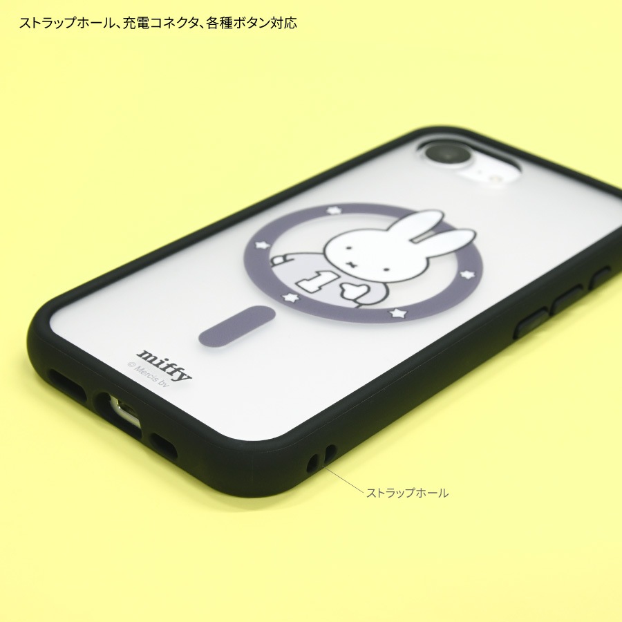 ミッフィー IIIIfit プランプフレーム iPhone17e / 16e MagSafe 対応