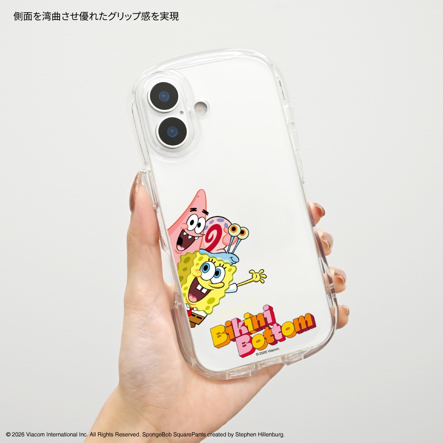 スポンジ・ボブ iPhone17 対応 クリスタルクリアケース | 新着アイテム