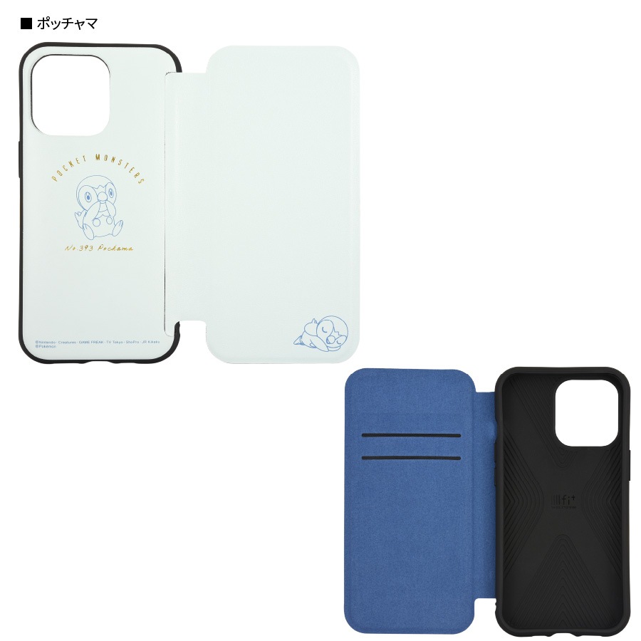 ポケットモンスター IIIIfit Flip iPhone13 Pro対応ケース