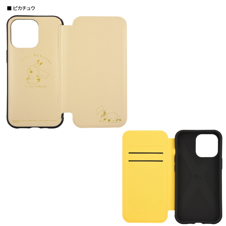 ポケットモンスター IIIIfit Flip iPhone13 Pro対応ケース