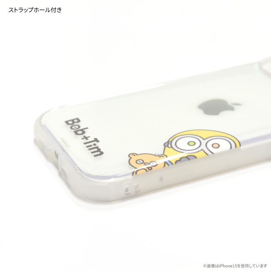 『怪盗グルー／ミニオンズ』シリーズ IIIIfit Clear iPhone15 Plus / 14 Plus 対応 ケース