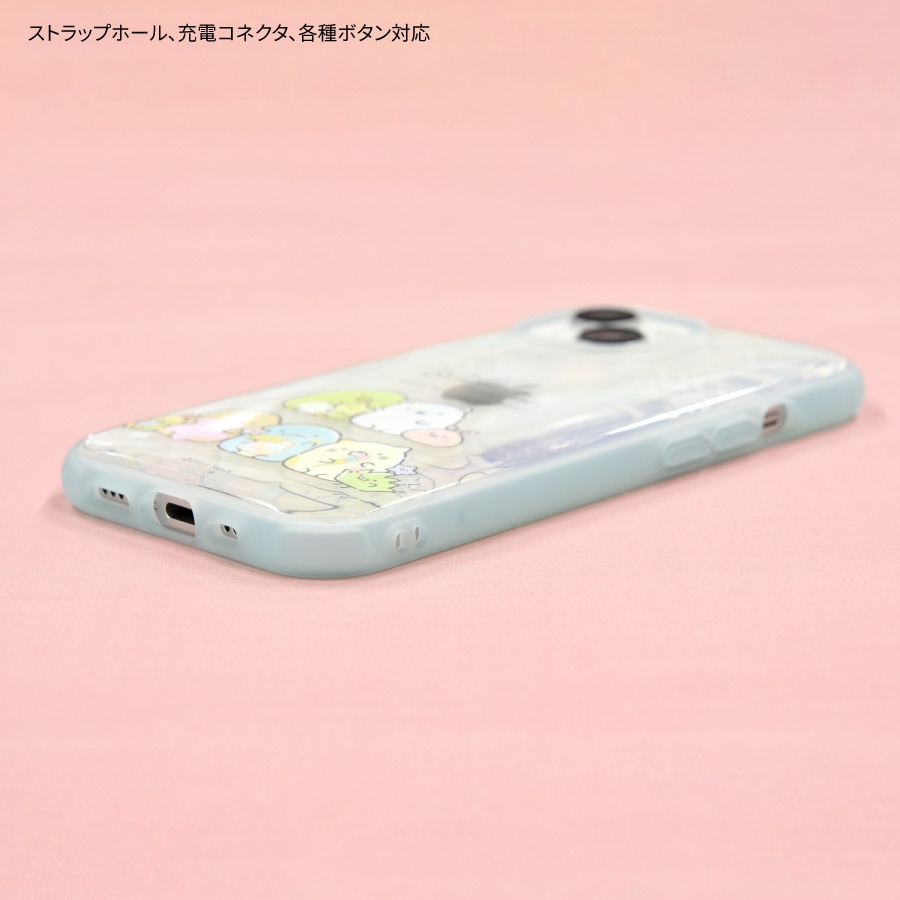 すみっコぐらし IIIIfit Clear iPhone15 / 14 / 13 対応 ケース