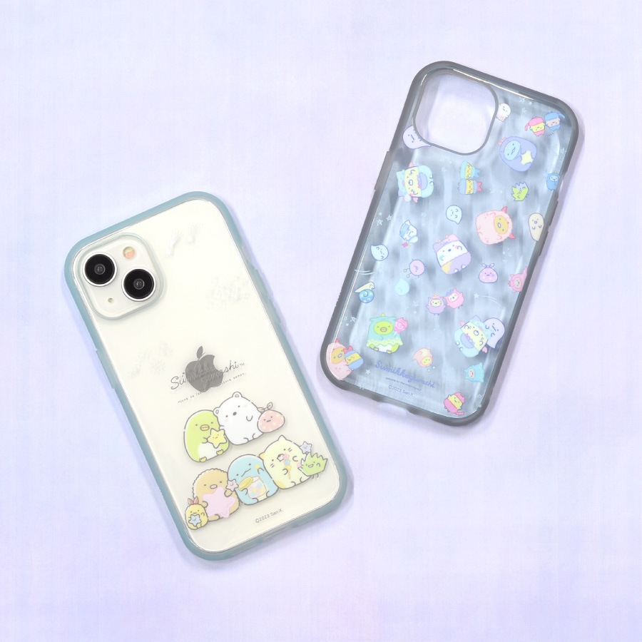 すみっコぐらし IIIIfit Clear iPhone15 / 14 / 13 対応 ケース