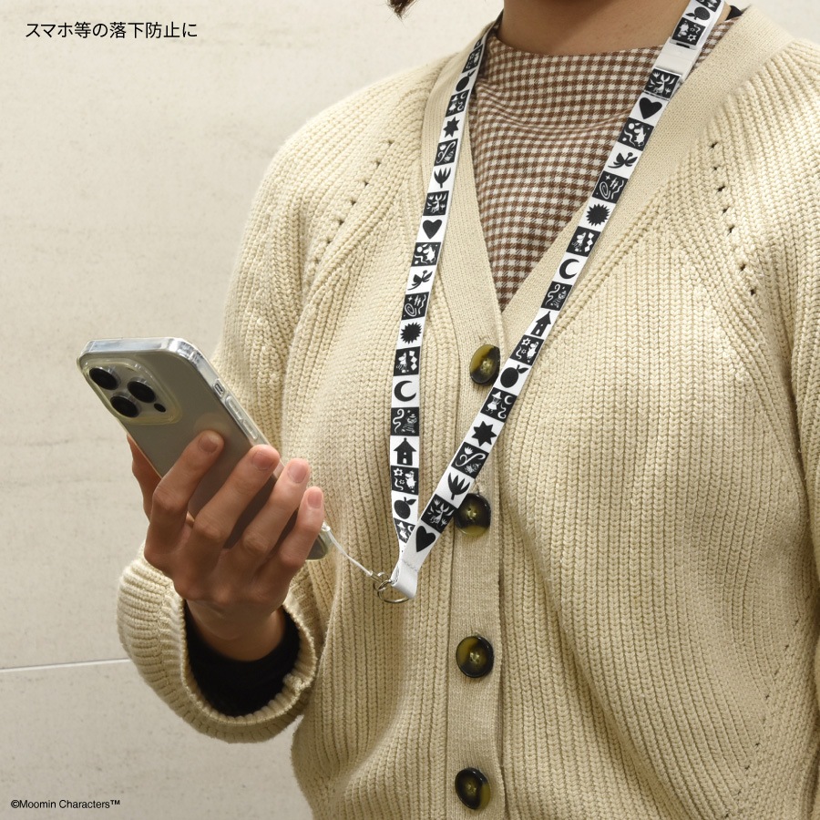 ムーミン 80周年 ネックストラップ | ま行,ムーミン