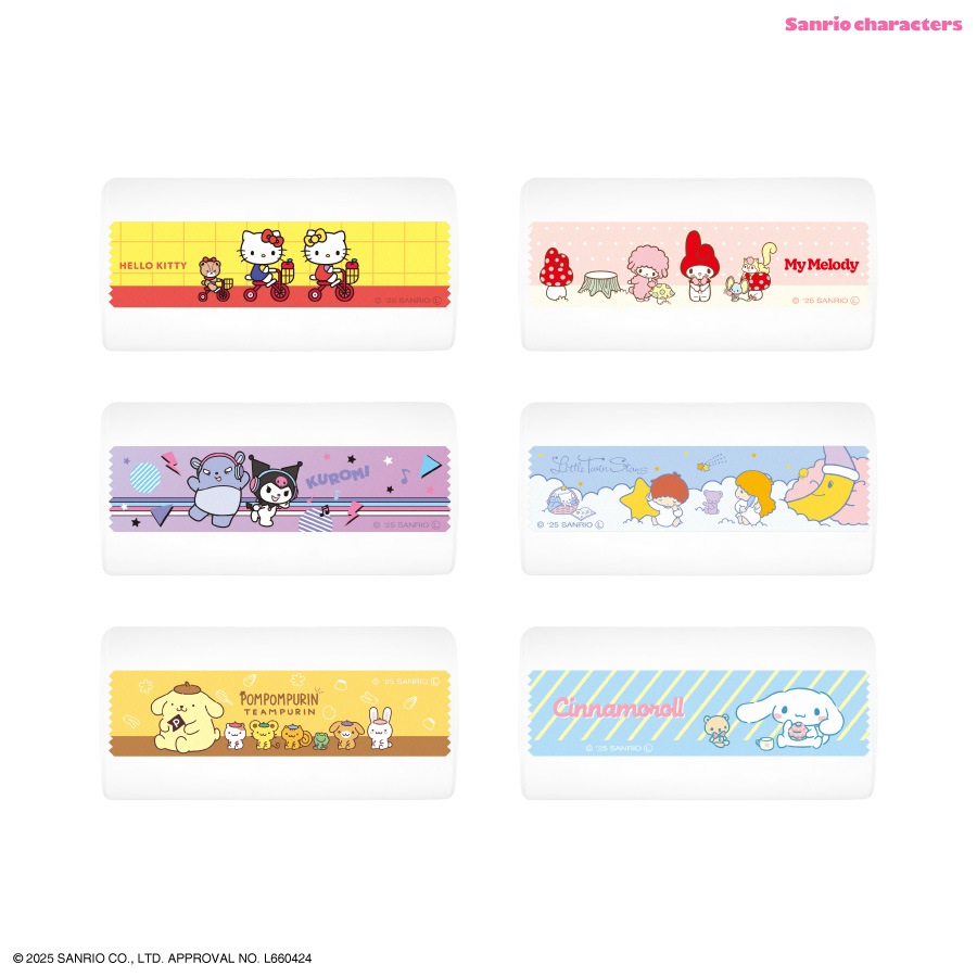 サンリオキャラクターズ USB Type-C コネクタ付き リチウムイオン充電器 4000mAh