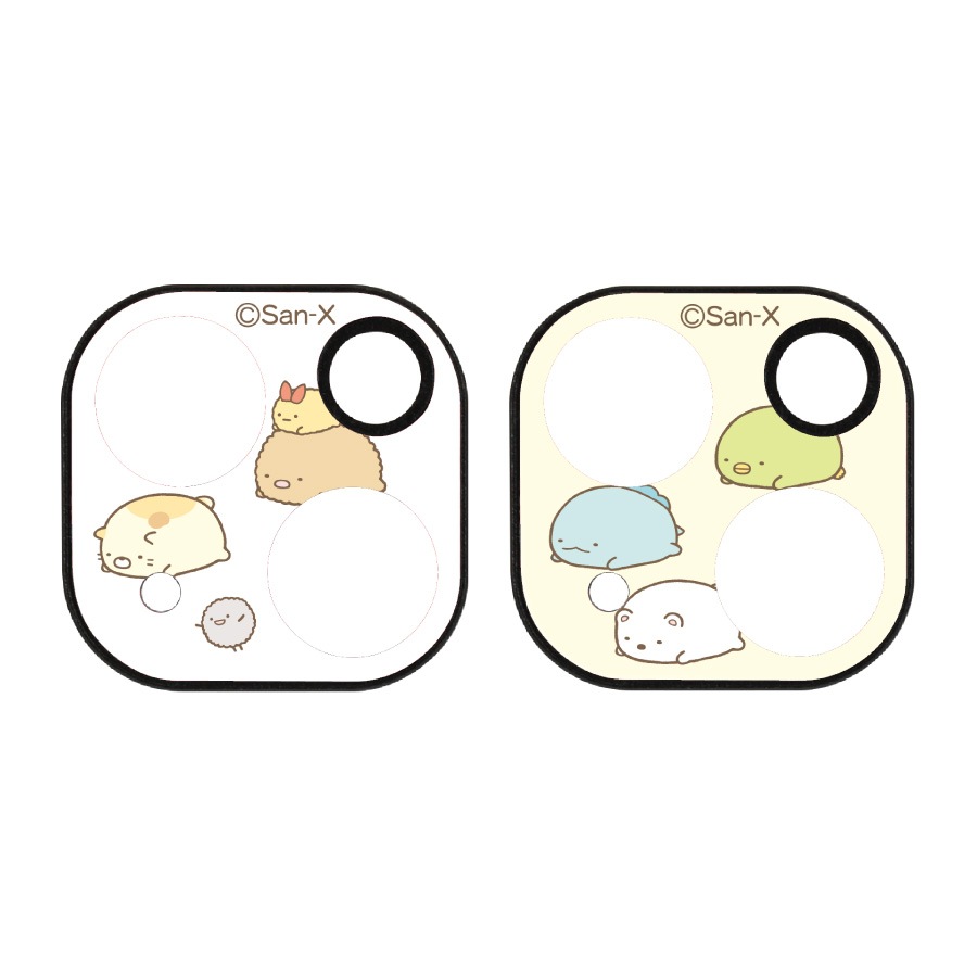 すみっコぐらし iPhone13 mini/13対応 カメラカバー | さ行,すみ