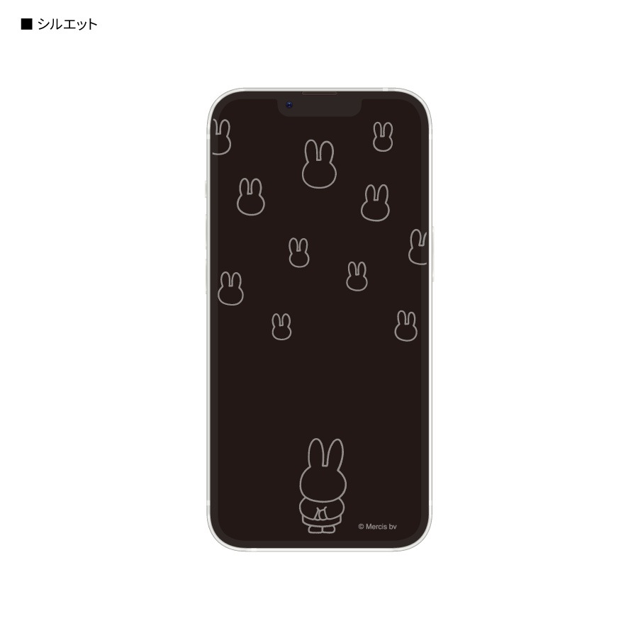 ミッフィー iPhone14 / 13 / 13 Pro 対応 ガラススクリーン