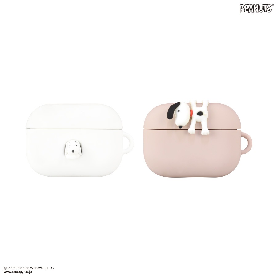 Apple - AirPods スヌーピーのケースセット スヌーピー AirPods 4 対応 シリコンケース