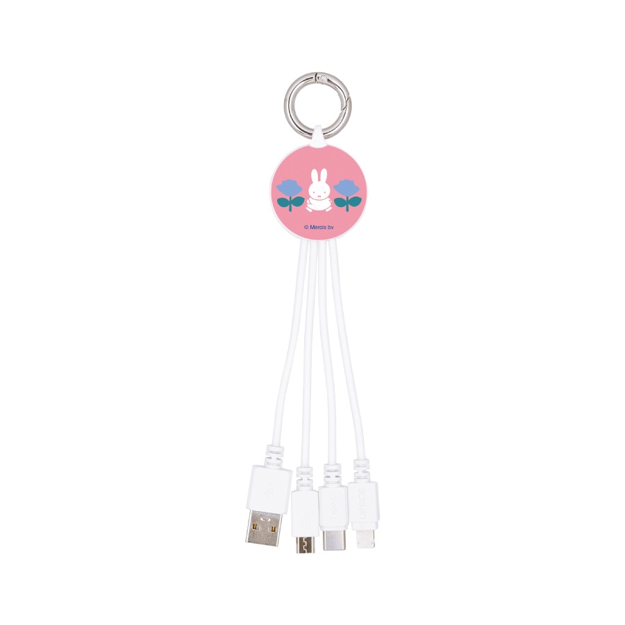 ミッフィー MIFFY and ROSE マルチ充電ケーブル