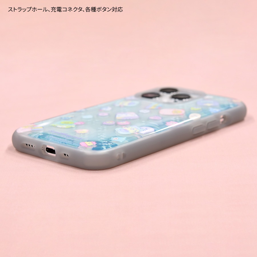 すみっコぐらし IIIIfit Clear iPhone15 Pro 対応 ケース