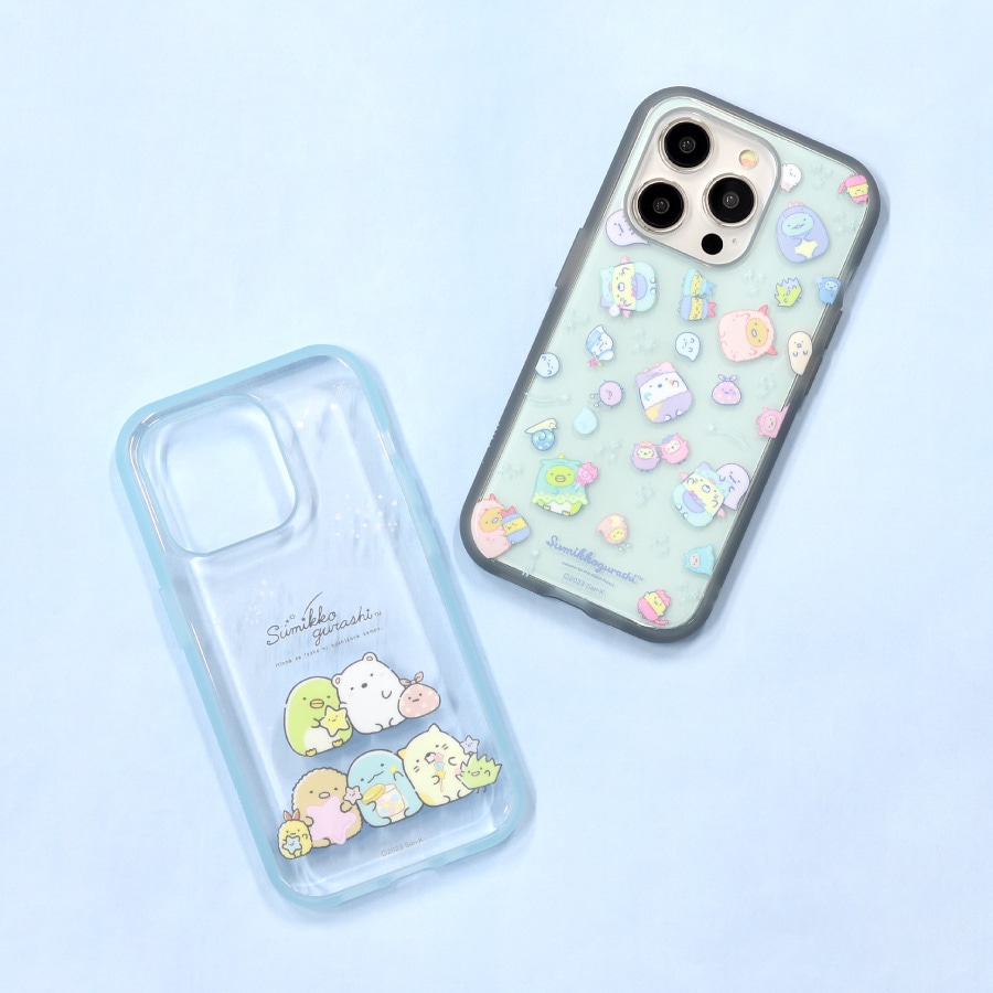 すみっコぐらし IIIIfit Clear iPhone15 Pro 対応 ケース