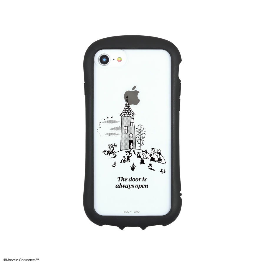 ムーミン 80周年 iPhoneSE (第3世代/第2世代) / 8 / 7 / 6s / 6 対応 ハイブリッドクリアケース