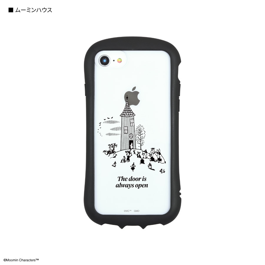 ムーミン 80周年 iPhoneSE (第3世代/第2世代) / 8 / 7 / 6s / 6 対応 ハイブリッドクリアケース