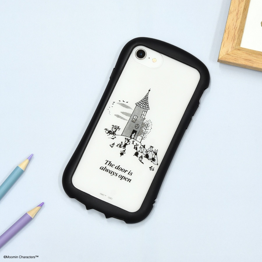 ムーミン 80周年 iPhoneSE (第3世代/第2世代) / 8 / 7 / 6s / 6 対応 ハイブリッドクリアケース