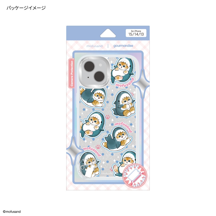 mofusand Camera Frame iPhone 15 / 14 / 13 対応 ケース | ま行