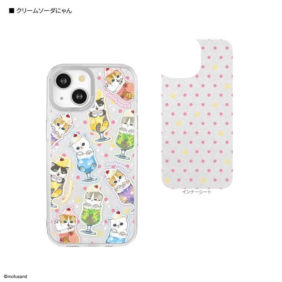 mofusand Camera Frame iPhone 15 / 14 / 13 対応 ケース