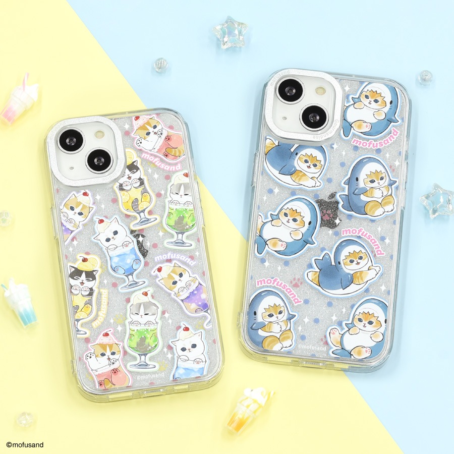 mofusand Camera Frame iPhone 15 / 14 / 13 対応 ケース | ま行