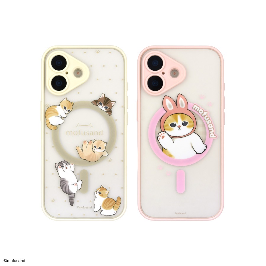mofusand IIIIfit プランプフレーム iPhone17 MagSafe 対応 ケース