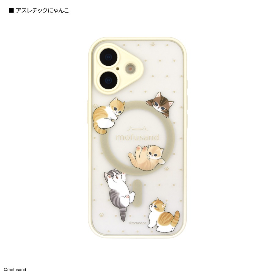 mofusand IIIIfit プランプフレーム iPhone17 MagSafe 対応 ケース