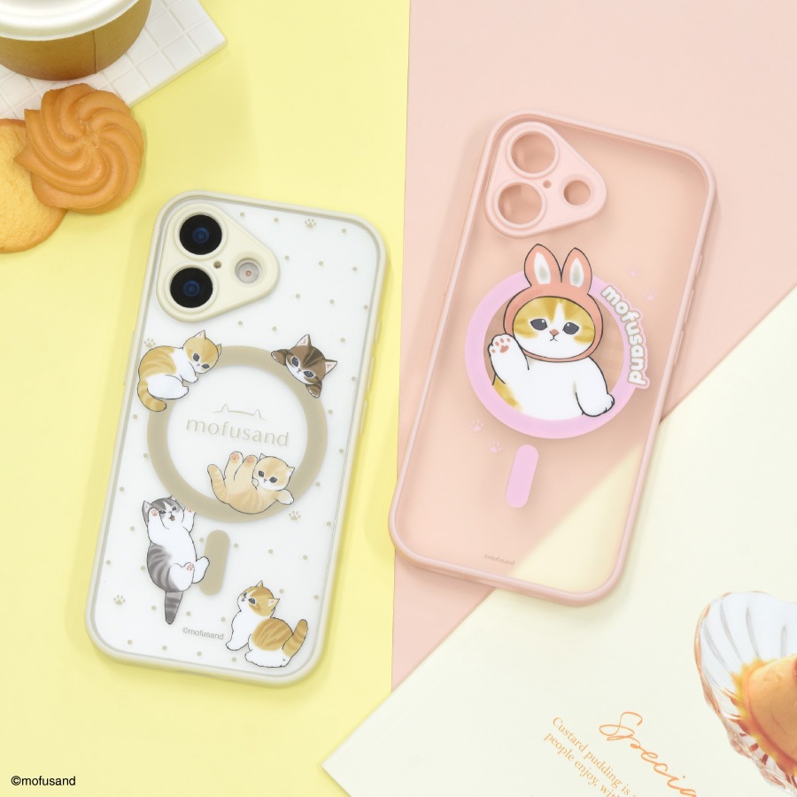mofusand IIIIfit プランプフレーム iPhone17 MagSafe 対応 ケース