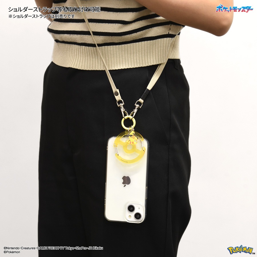 ポケットモンスター マルチリングプラス クリアカラビナ 付き