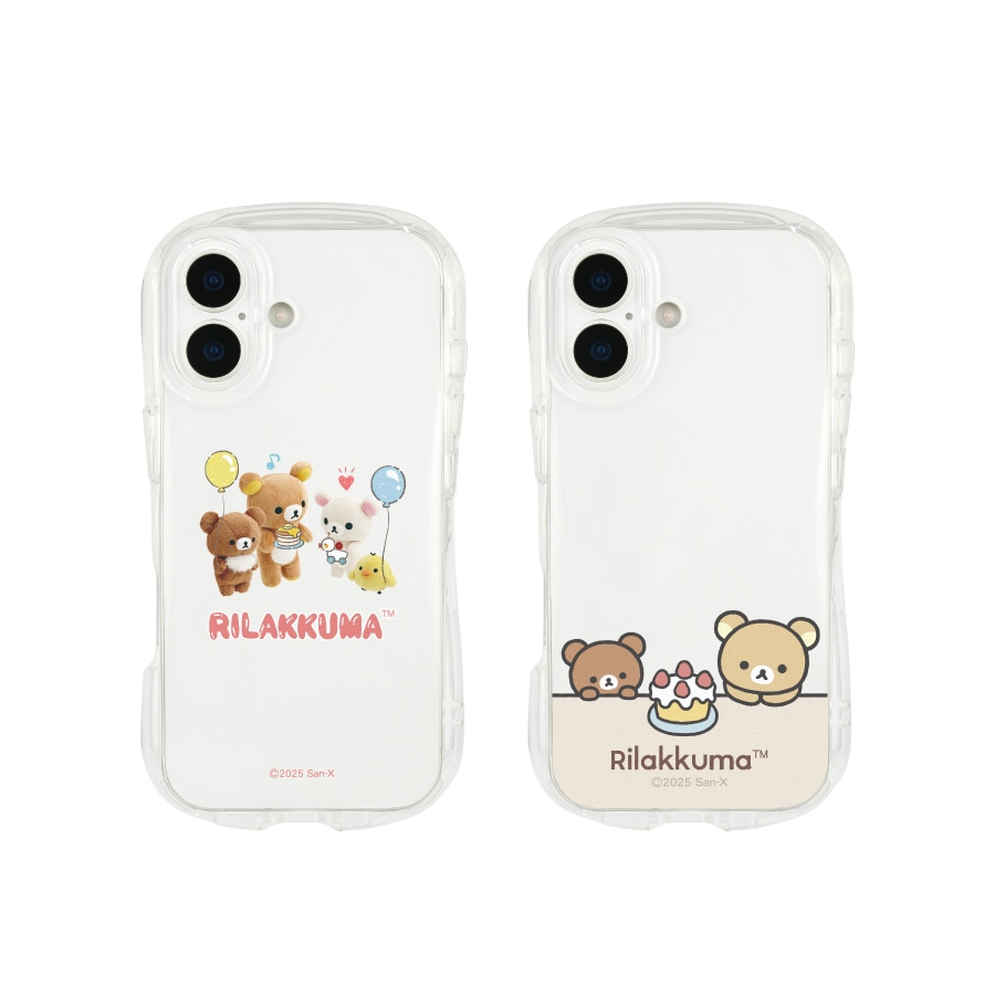 リラックマ iPhone17 対応 クリスタルクリアケース | アイテムから探す