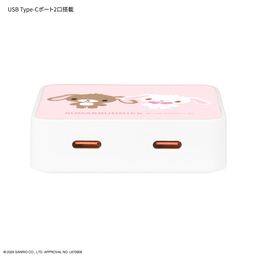 サンリオキャラクターズ USB Type-C ACアダプタ