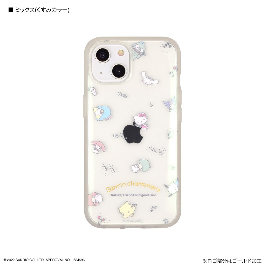 サンリオキャラクターズ IIIIfit Clear iPhone14 / 13 対応 ケース