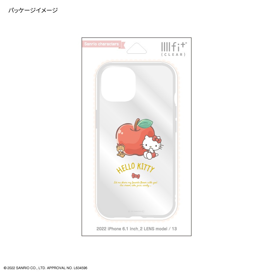 サンリオキャラクターズ IIIIfit Clear iPhone14 / 13 対応 ケース