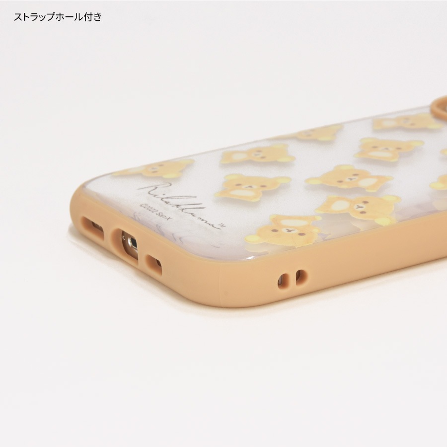 リラックマ IIIIfit Clear iPhone14 / 13 対応 ケース