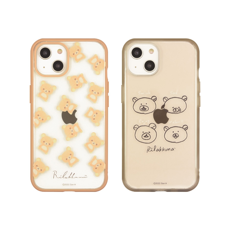 リラックマ IIIIfit Clear iPhone14 / 13 対応 ケース