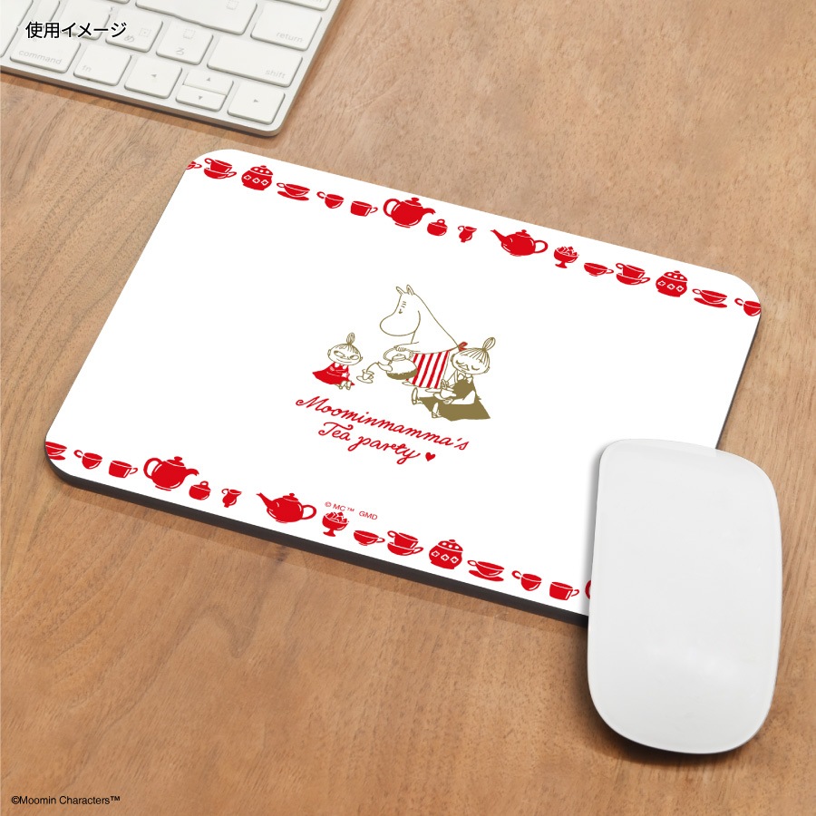 ムーミン【Moominmamma's Tea party】 マウスパッド