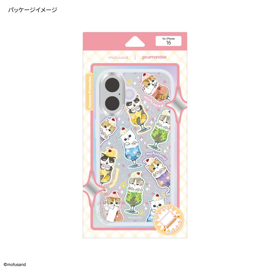 mofusand Camera Frame iPhone 16 対応 ケース