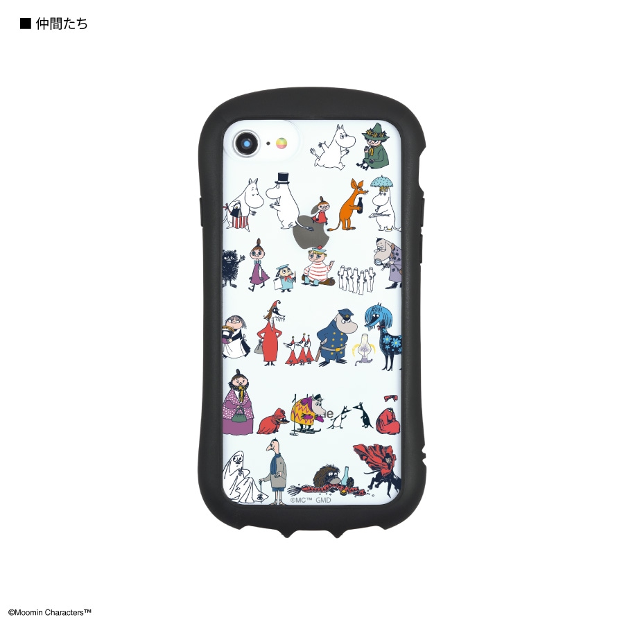 ムーミン MOOMIN ALL STARS iPhoneSE (第3世代/第2世代) / 8 / 7 / 6s / 6 対応 ハイブリッドクリアケース