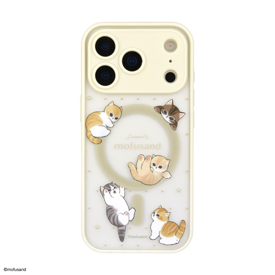 mofusand IIIIfit プランプフレーム iPhone17 Pro MagSafe 対応 ケース