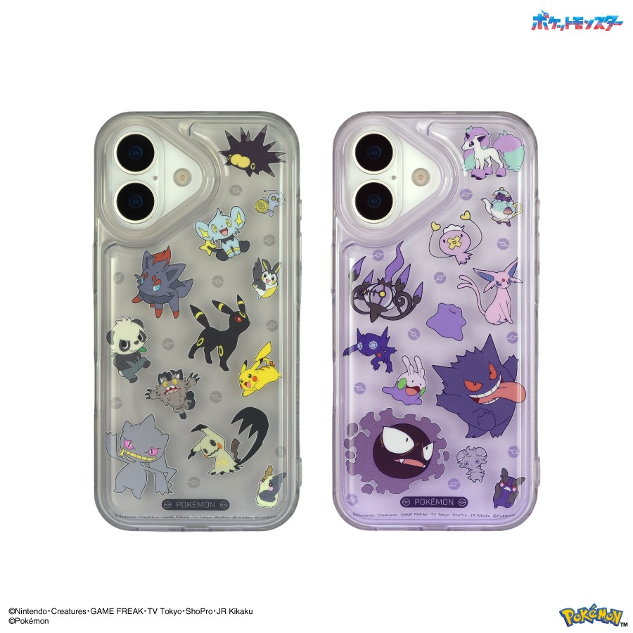 ポケットモンスター IIIIfit Clear iPhone17 対応 ケース